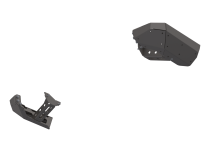 07-Up Jeep Wranger/Gladiator High Clearance Rear Bumper Corner Pods Boatside Cut Powdercoat Steel