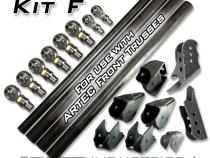 Easy 3 Link Kit F for Artec Trusses No Tubing Outside Frame Chevy / Ford 78-79 Front Driver Rear Passenger Artec Industries