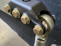 Antirock Double Sheer End Link Bracket Kit for PreRunner Arms Chromoly w/ Hardware RockJock 4X4