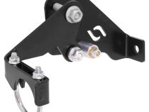 Currectlync Wrangler JK High Steer Front Trac Bar Relocation And Steering Stabilizer Shock Mount Axle Bracket RockJock 4x4