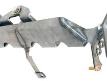 Currectlync JL/JT High Steer Front Trac Bar Relocation and Ram Assist Steering Mount Axle Bracket