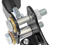 Currectlync JL/JT High Steer Front Trac Bar Relocation and Steering Stabilizer Shock Mount Axle Bracket