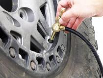 Elite Analog Tire Deflator 3 Inch Stainless Steel Liquid Filled Gauge Rubber Cover Zipper Case RockJock 4x4