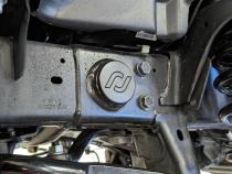 Frame Tube Plugs for JK Frame Front CNC Machined Black Delrin RockJock 4X4