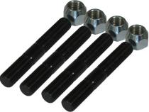 Dana 60 ARP High Steer Studs and Nuts 4 Pack Kit Artec Industries
