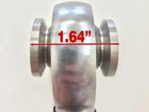 Short 7/8 Inch High Misalignment Spacers SS 3/4 Inch Pair  Artec Industries