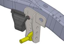 Jeep TJ Trackbar Mount 97-06 Wrangler TJ 2.5 3.5 Inch Stretch Artec Industries