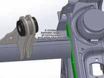 TJ Front Axle UCA Replacement - Daystar Bushings (Both Sides) Artec Industries