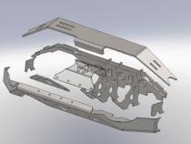 Dana 60 Full Hydro Mounting Kit: 78-79 Ford - Ultimate Arms for Reid Knuckles Artec Industries