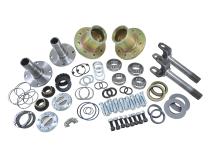 Spin Free Locking Hub Conversion Kit For Srw Dana 60 94-99 Dodge D60 94-99 Dodge Srw Spin Free Hub Kit W/O 4 Wheel ABS Not Dual Rear Wheel Yukon Gear