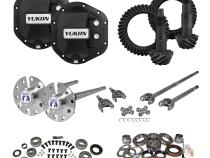 Stage 4 Jeep JK Re-Gear Kit W/Covers Fr &amp;amp; Rr Axles Dana 44 4.88 Ratio JK Rubicon D44 Stage 4 Gear Kit Package 4.88 Ratio F&amp;amp;R Covers &amp;amp; 4340 F&amp;amp;R Axle Kits Yukon Gear
