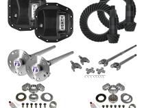 Stage 4 Jeep Jl/Jt Re-Gear Kit W/Covers Fr &amp;amp; Rr Axles Dana 44 4.56 Ratio JL &amp;amp; Jt Rubicon M220 Rear/ M210 Front Stage 4 Gear Kit Package 4.56 F&amp;amp;R Cover &amp;amp; 4340 F&amp;amp;R Axle Kits Yukon Gear