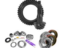 9.75 Inch Ford 3.73 Rear Ring &amp;amp; Pinion Install Kit Axle Bearings &amp;amp; Seal 9.75 Inch Ford 3.73 Rear R&amp;amp;P Gear/ Install Kit Package W/ Ak 1561 '11-'19 Trucks Yukon Gear