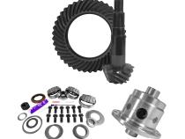 11.25 Inch Dana 80 4.11 Rear Ring &amp;amp; Pinion Install Kit 35 Spline Posi 4.125 Inch Bearing D80/ 11.25 Inch Dana 4.11 Rear R&amp;amp;P Gear/ Install Kit Package With Posi 4.125 Inch OD Head Bearing Yukon Gear