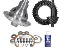 Muscle Car Limited Slip &amp;amp; Re-Gear Kit For Ford 9 28 Spline 3.70 Ratio 9.0 Inch Ford Rear 3.70 Ratio R&amp;amp;P Gear/ Install Kit Package With 28 Spline T/L Posi (2.89 Inch Do/ OE Support) Yukon Gear