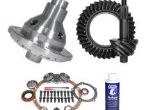 Muscle Car Limited Slip &amp;amp; Re-Gear Kit For Ford 9 28 Spline 4.56 Ratio 9.0 Inch Ford 4.56 Ratio R&amp;amp;P Gear/ Install Kit Package With 28 Spline T/L Posi (Fits 3.062 Inch Do/ Daytona Ps) Yukon Gear