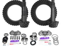 Ring &amp;amp; Pinion Gear Kit Package Front &amp;amp; Rear With Install Kits - Toyota 8.4/8 Inch IFS Toyota 05-15 Tacoma (8.4/8 Inch ifs) 4.88 Ratio Gear Package (Fits 3.73 &amp;amp; Down Front Case) Yukon Gear