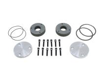 Hardcore Drive Flange Kit Dana 60 30- Spline Outer Stubs Non-Engraved Caps Hardcore Flange Set D60 30 Spline Non-Engraved Both Sides Yukon Gear