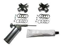 Chromoly Super Joint Kit (Pair) For Dana 60 Differential (2) D60 733X Extra-HD 4340 Chrome-Moly Super-Joints +Grease +Gun Yukon Gear