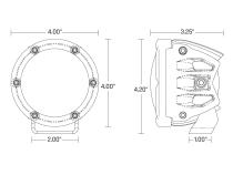 360-Series Pro SAE Fog White Pair RIGID Industries