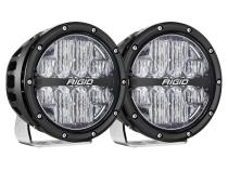 360-Series 6 Inch Off-Road Lamp Drive Beam RGBW Backlight Set of 2 Rigid Industries