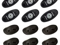 Rock Light Kit Red Set of 6 Lights A-Series RIGID Industries