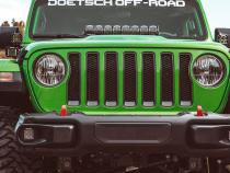 18-Pres Jeep Wrangler JL Adapt Hood Mount Fits 20 Inch Adapt Series RIGID Industries