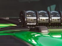 18-Pres Jeep Wrangler JL Adapt Hood Mount Fits 20 Inch Adapt Series RIGID Industries