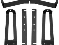 2018+ Ford F-150 Grille Mount Fits 2 RIGID 6 Inch SR-Series LED Light Bars