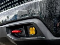 Silverado 1500 2019 Fog Pocket Mount Kit Pro Baja Amber FPK Sport WC Baja Designs