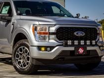 Ford, F150, (21-On), FPK, SAE Baja Amber/Pro DC, Up w/o DRL