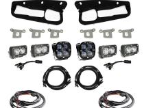 Bronco Clear SAE Fog Pocket Kit 21-Up Ford Bronco Baja Designs