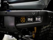 Bronco Baja Amber SAE Fog Pocket Kit 21-Up Ford Bronco Baja Designs