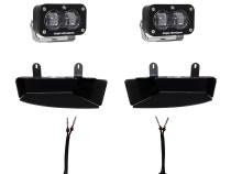RAM S2 SAE Fog Pocket Light Kit RAM 19-Present 2500/3500 Baja Designs