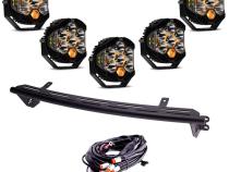 Ford Super Duty 23-On LP6 Bull Bar Light Kits Kit w/ Upfitter Baja Designs