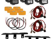 2021-Present Bronco Mod Bumper Triple SR-M Fog Light Kit RIGID Industries