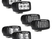 2021-Present Bronco Mod Bumper Triple SR-M Fog Light Kit RIGID Industries