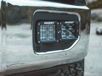 SAE Fog Light White Pair D-Series Pro RIGID Industries