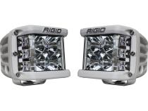 Flood Surface Mount White Housing Pair D-SS Pro RIGID Industries