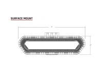 Tail Light Blue Chase RIGID Industries