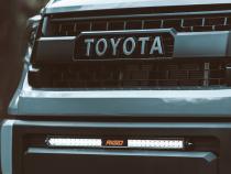 SR-Series 30 Inch Dual Function SAE Auxilary High Beam Driving Lights with Amber Backlight RIGID Industries