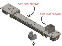 Jeep Cherokee Front 3-Link 3 Piece Cross Member 1984-2001 XJ Clayton Off Road