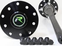 1987-06 Wrangler TJ Dana 44 4140 Chromoly Drum Brakes USA Made Rear Axle Kit Revolution Gear