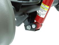 Shock Mount Extensions 97-06 Wrangler TJ and LJ Unlimited Rear Lower Includes Hardware Pair RockJock 4x4