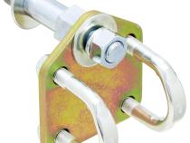 Steering Stabilizer Shock Bracket Kit For 1 1/4 Inch Tube Tie Rod For Use w/ CE-9701 and JK-9704 Kits RockJock 4x4