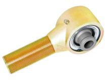 Johnny Joint Rod End 3 Inch Narrow Forged 1 1/2 Inch-12 RH Threads 3.550 Inch x .827 Inch Ball Externally Greased RockJock 4x4