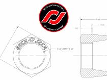 RockNut Kit (Nut and Bung) 1 1/4 Inch LH Thread RockJock 4X4