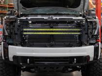 Chevy/GMC HD 24-27 SR-Series 40 Inch Midnight Behind the Grille Light Kit RIGID Industries