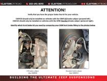 Jeep HD Front Brake Lines 2018+ JL/JT Clayton Off Road
